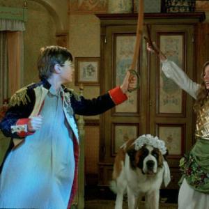 Still of Rachel HurdWood and Harry Newell in Peter Pan 2003