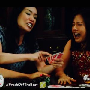 Still of May Wang and Constance Wu in Fresh Off the Boat 2015