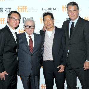 Martin Scorsese Andrew Loo Stuart Ford and Andrew Lau at event of Revenge of the Green Dragons 2014