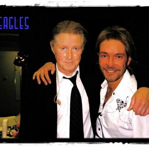David Giammarco and Don Henley, Eagles World Tour, Los Angeles.
