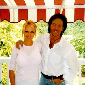 David Giammarco and Pamela Anderson, Malibu, California.