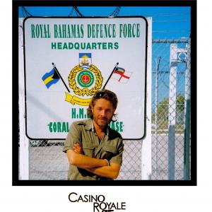 CASINO ROYALE David Giammarco on location for Casino Royale at Royal Bahamas Defence Force Headquarters Coral Harbor Bahamas