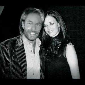 DAVID GIAMMARCO and EVA GREEN during production of 