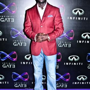 Jimmy Akingbola at Infiniti Gate Experience Party