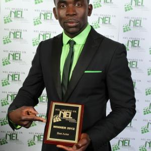 Jimmy Akingbola at the NEL AWARDS.