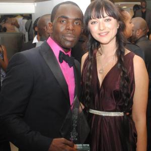 JIMMY AKINGBOLA WINS BEST ACTOR IN TV AT 2011 BEFFTA AWARDS.