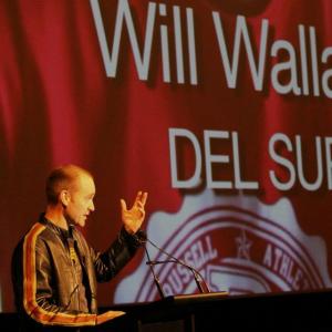 Will Wallace  Accepting the Best Actor Award at the 48 Hour Film Awards 2012