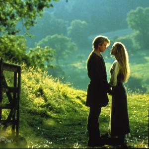 Still of Cary Elwes and Robin Wright in The Princess Bride 1987