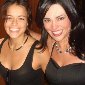 Iran Daniel and Michelle Rodriguez - Iran was the voice of Ana Lucia Cortez for Spanish SAP in LOST, ABC