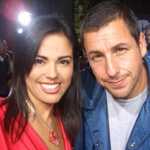 Iran Daniel and Adam Sandler at the Longest Yard Premiere Chinese Theater Hollywood