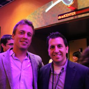 Reed Timmer and Ken Cole screening Heavens Rage at the deadCENTER Film Festival
