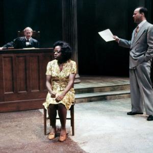 Everybodys Ruby as the Prosecutor with Viola Davis The Public Theatre New York