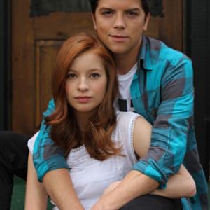 Stacey Farber with Michael Seater in 