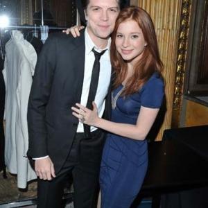 Michael Seater and Stacey Farber attend the 2010 Gemini Awards