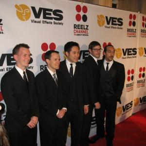 2010 VES Awards In this photo Jeff Budsberg Yancy Lindquist Alex Ongaro Can Yuksel