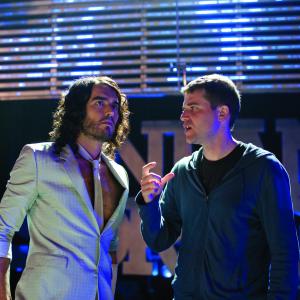 Still of Nicholas Stoller and Russell Brand in Get Him to the Greek 2010
