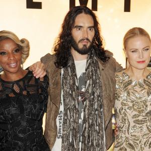 Mary J Blige Malin Akerman and Russell Brand at event of Roko amzius 2012