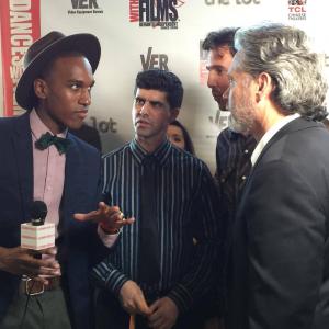 Opening night red carpet interviews at Dances With Films
