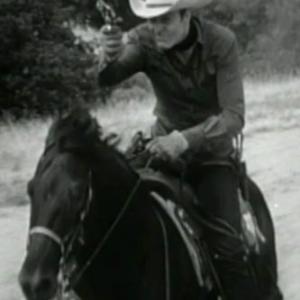 Allan Lane and Black Jack in Bandit King of Texas (1949)