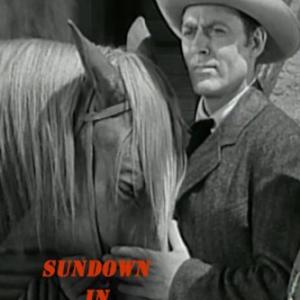 Allan Lane and Black Jack in Sundown in Santa Fe 1948