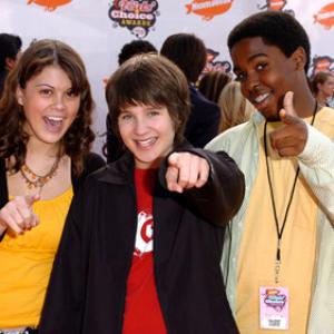 Devon Werkheiser Daniel Curtis Lee and Lindsey Shaw at event of Nickelodeon Kids Choice Awards 05 2005