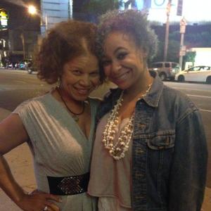 With Raven Symone after one of my comedy shows. She surprised me!