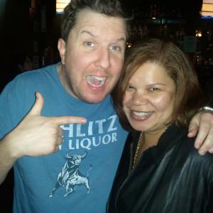 With 30 Minutes or Less castmate Nick Swardson at Hollywood Improv
