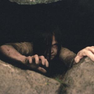 The evil Samara (KELLY STABLES) ascends from the well in which she had once been left to die in DreamWorks Pictures' horror thriller THE RING TWO.