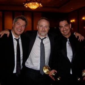 Ed Ulbrich, David Fincher, Eric Barba VES Awards 2009 The Curious Case of Benjamin Button