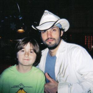 Marc Musso and Robert Rodriguez at the Wrap Party for The Adventures of Shark Boy and Lava Girl in 3D