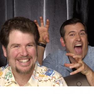 Bruce Campbell and Don Coscarelli at event of Bubba HoTep 2002