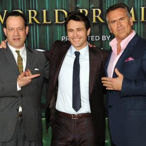Same Raimi James Franco and Bruce Campbell attend the world premiere of Walt Disney Pictures Oz The Great And Powerful at the El Capitan Theatre on February 13 2013