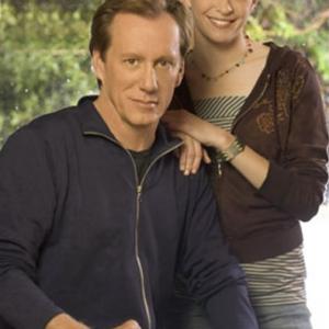 Still of James Woods and Danielle Panabaker in Shark 2006