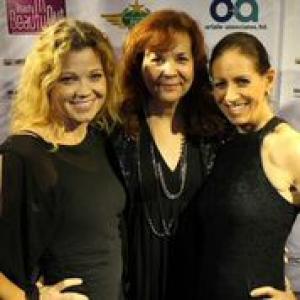 Red Carpet Event of Beauty In And Beauty Out. Tamara McClure with Beatrice Davis and Catherine Natale