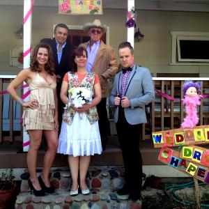 Cast Group Shot of REDNECK WEDDINGS TV SHOW from top left to right Shelly Desai Denis OMahoney Liz Lythle Catherine Natale and Andrew Stubblefield