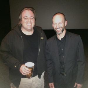 With J.P. Manoux at the 10th anniversary EUROTRIP reunion screening.