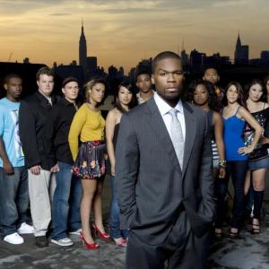 The cast of 50 Cent The Money and the Power