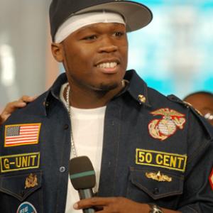 50 Cent at event of Total Request Live (1999)