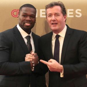 Piers Morgan and 50 Cent