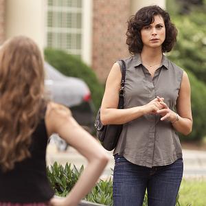 Still of Morena Baccarin and Jessica Brody in Tevyne Uh Oh Ah 2013