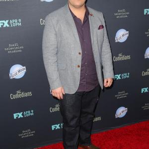 Josh Gad at event of The Comedians (2015)