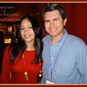 Maya Zapata & Francisco Javier Gomez at The Latino Film Festival Hollywood, CA 2008
