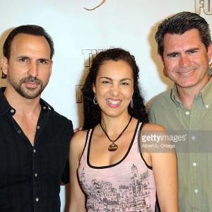 Actor Francisco Javier Gomez Oscar Torre, and actress Jackie Di Crystal arrive for the Premiere Of Orestes Matacena Films' 'Two De Force' held at Linwood Dunn Theater at the Pickford Center for Motion Study on June 18, 2012 in Hollywood, California.
