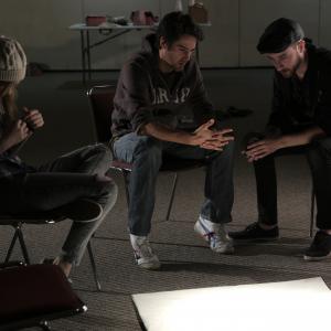 On the set of Grief with Director Joel Reaves