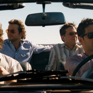 Still of Justin Bartha Bradley Cooper Zach Galifianakis and Ed Helms in Pagirios Las Vegase 2009