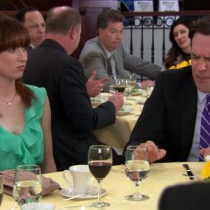 Still of Ed Helms and Ellie Kemper in The Office 2005