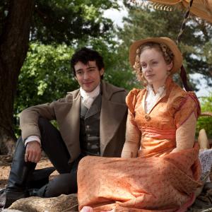 Still of Blake Ritson and Christina Cole in Emma (2009)