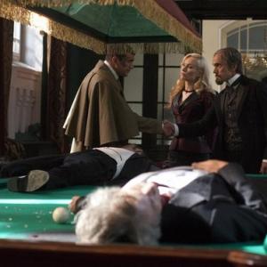 Still of Ben Miles Victoria Smurfit and Tamer Hassan in Dracula 2013