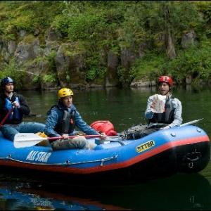 Still of Rik Young Kristopher Turner and Oliver James in Without a Paddle Natures Calling 2009