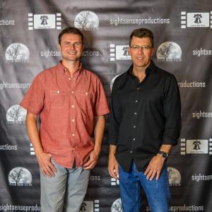 Co-writers Mark Kochanowicz and Wade Ballance at the Atlanta premiere of 